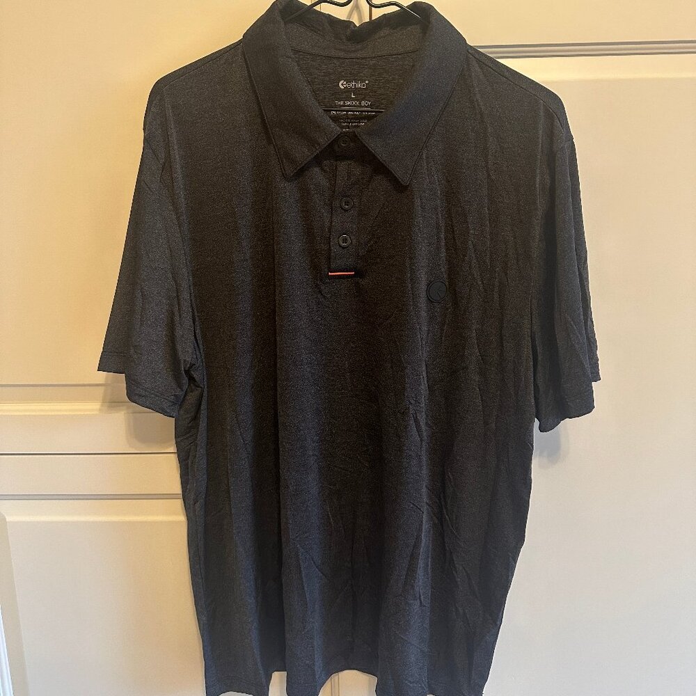 Ethika Polo - Slate Grey (L)